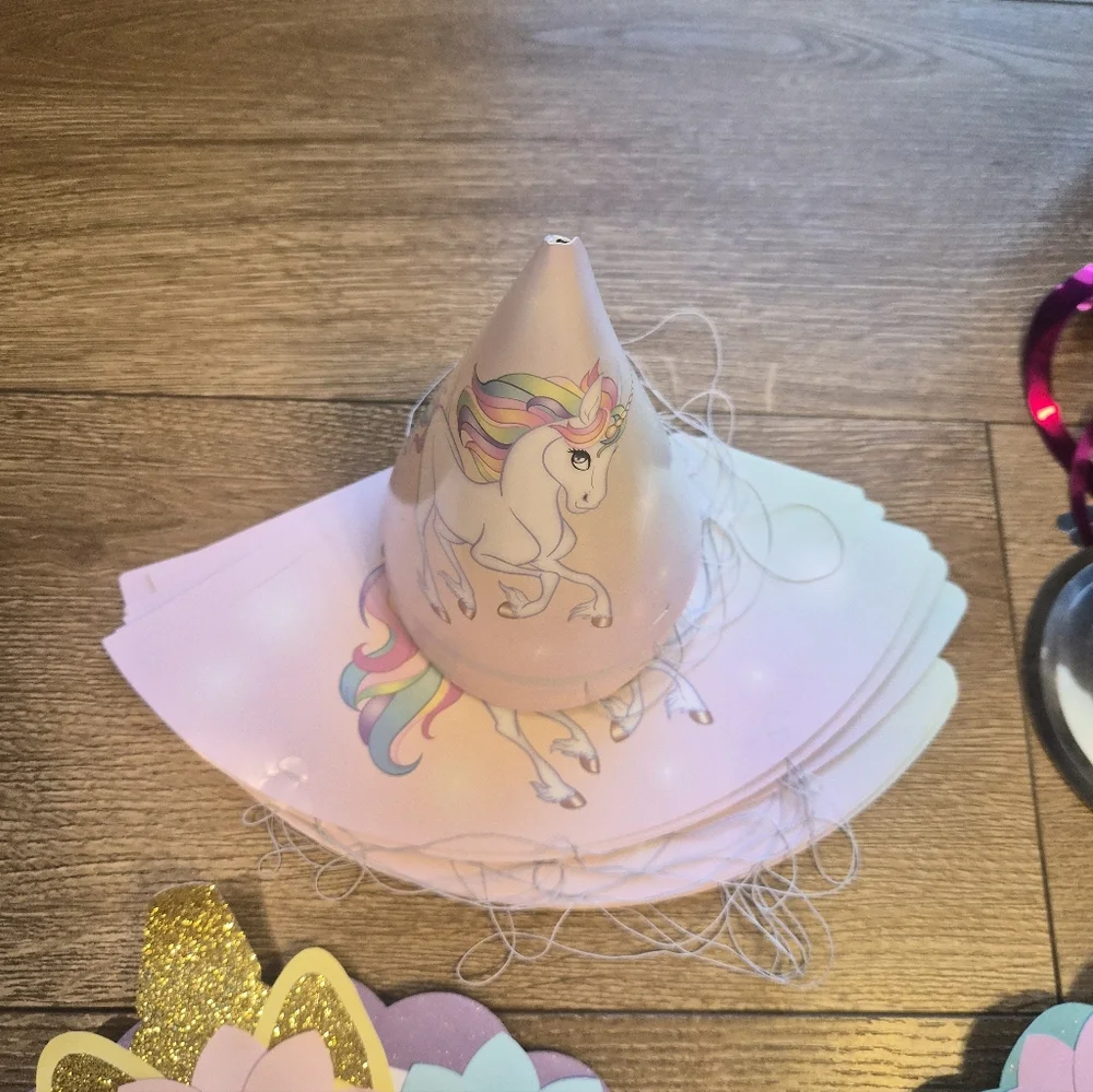 🦄 Unicorn Party Decoration Bundle – Pastel Theme 🦄